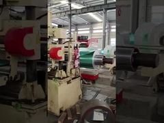 얇은 고화 알루미늄 엽 롤 200mm 컬러 코팅